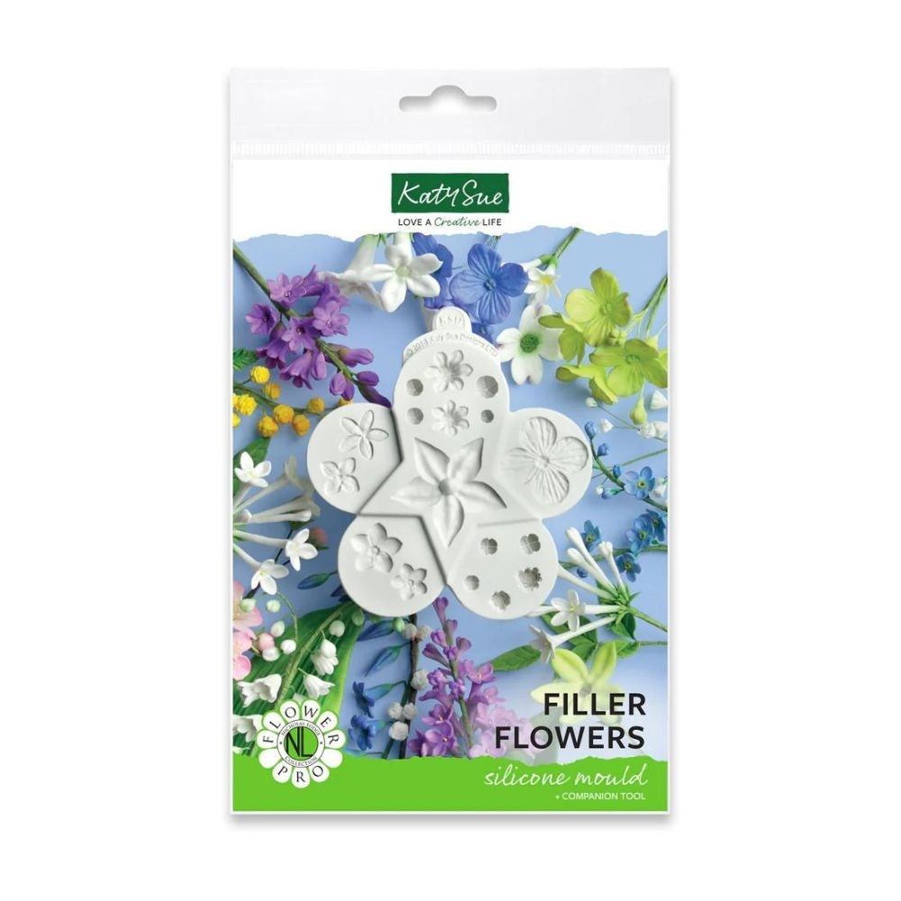 Katy Sue Designs Flower Pro Ultimate Filler Flowers Silicone Mould - Nicholas Lodge Collection