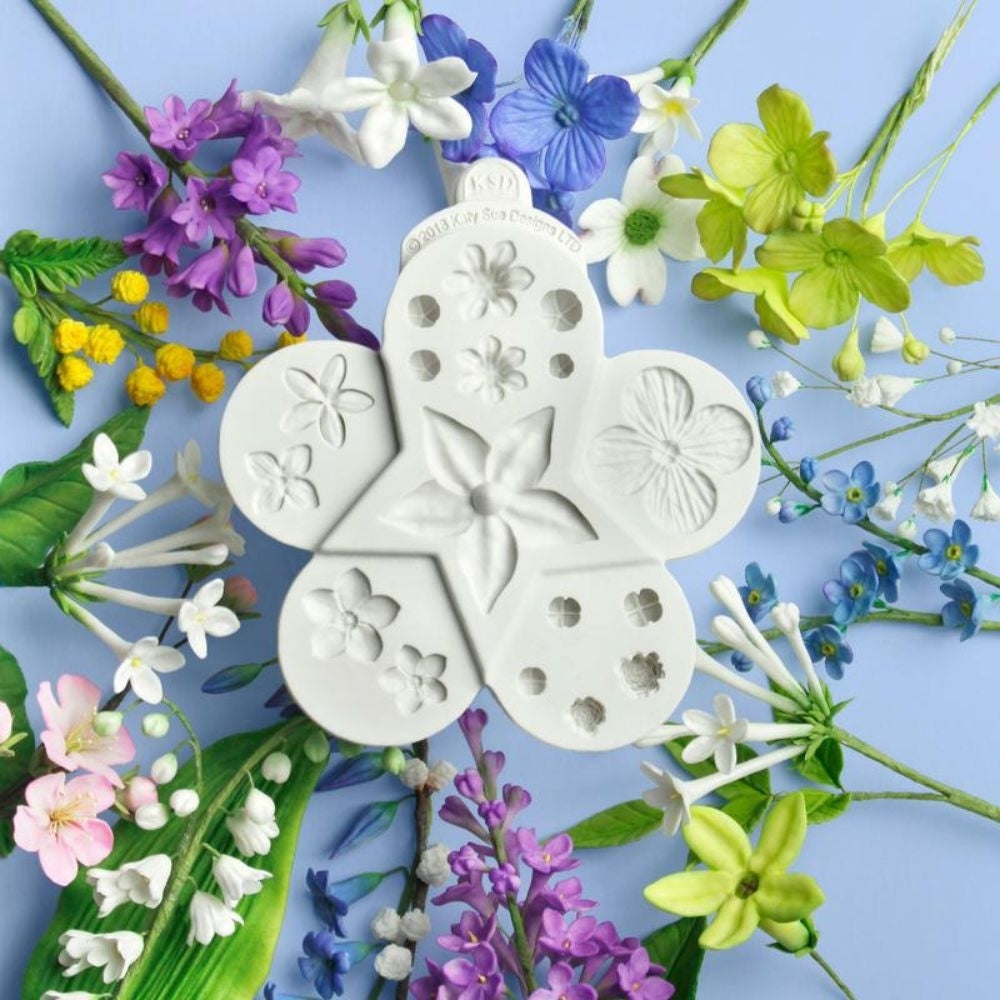 Katy Sue Designs Flower Pro Ultimate Filler Flowers Silicone Mould - Nicholas Lodge Collection