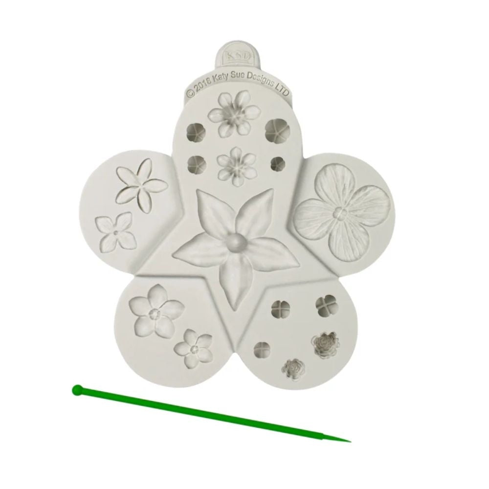 Katy Sue Designs Flower Pro Ultimate Filler Flowers Silicone Mould - Nicholas Lodge Collection
