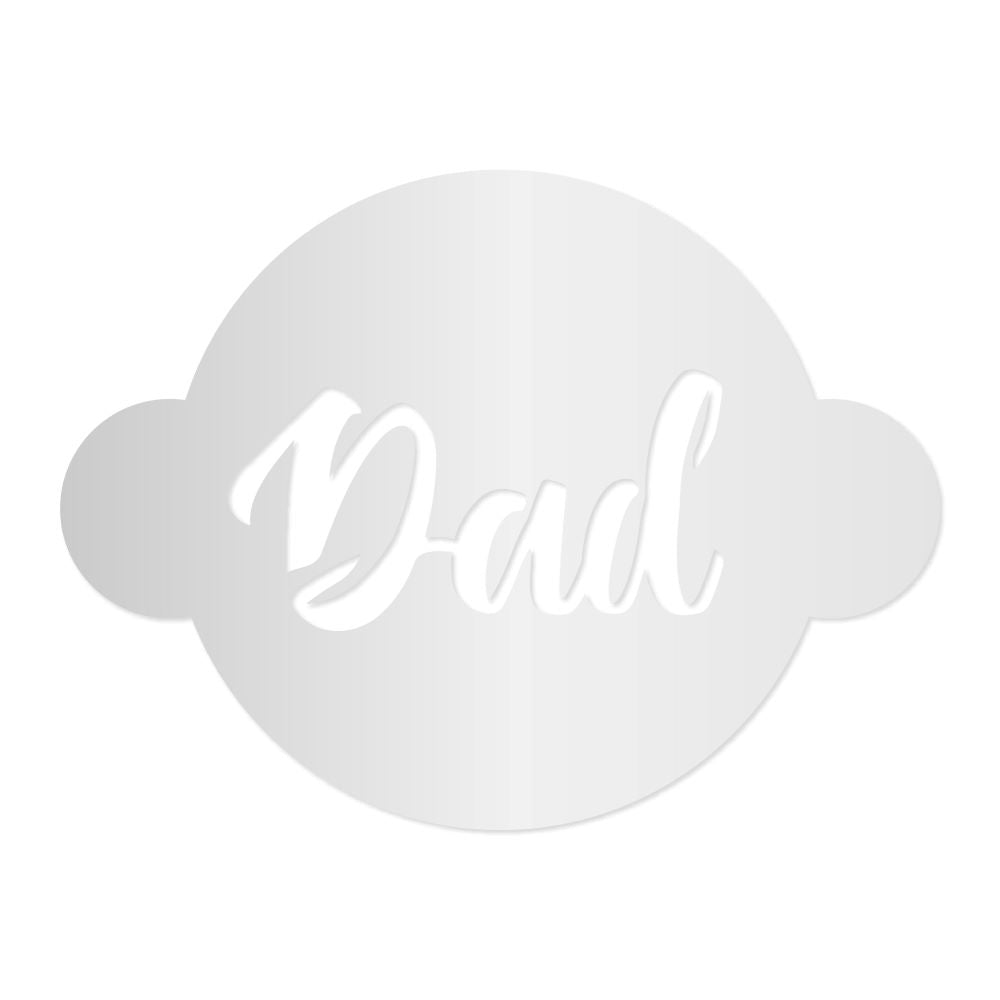 Simply Making Dad Cupcake & Cookie Stencil