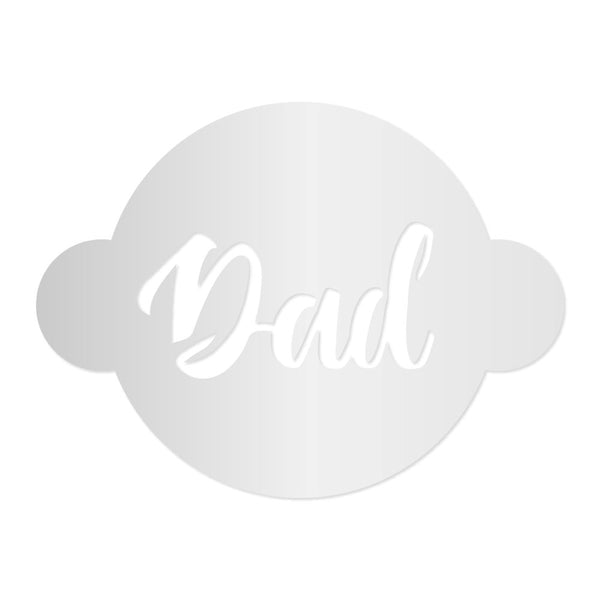 Simply Making Dad Cupcake & Cookie Stencil