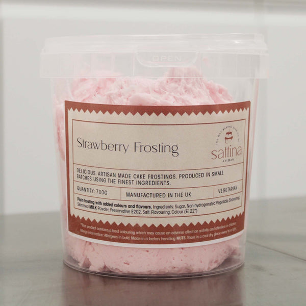 Sattina Strawberry Frosting 700g