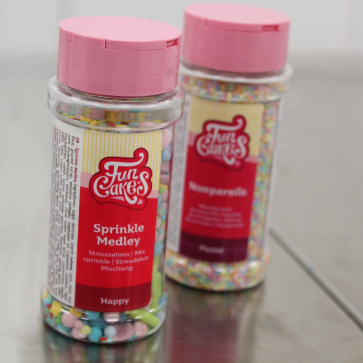 FunCakes Pastel Nonpareil Sprinkles