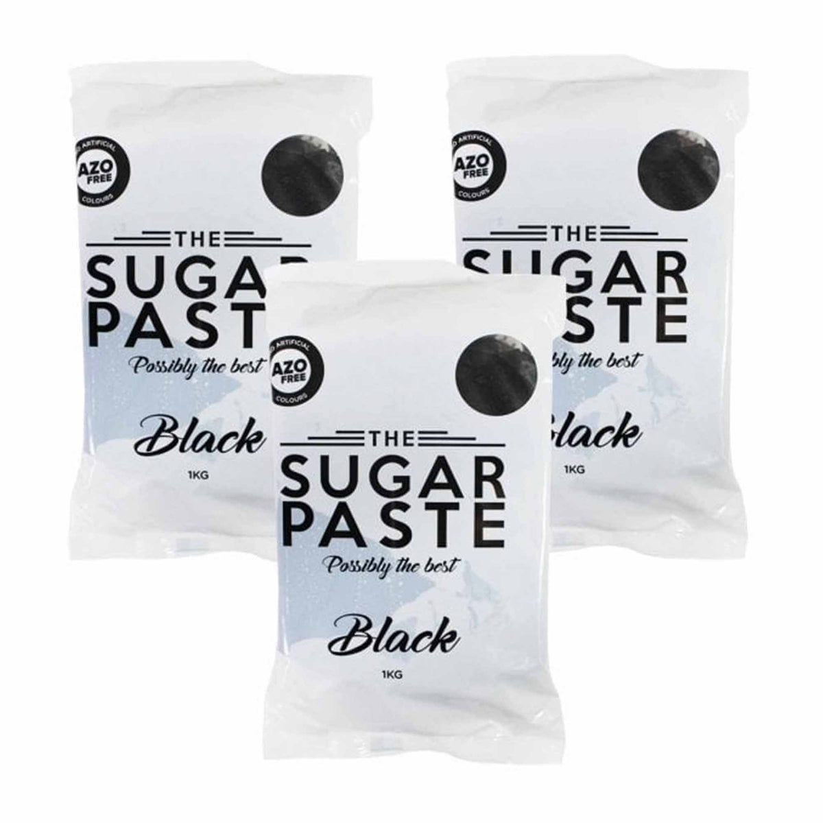 THE SUGAR PASTE Black Sugarpaste