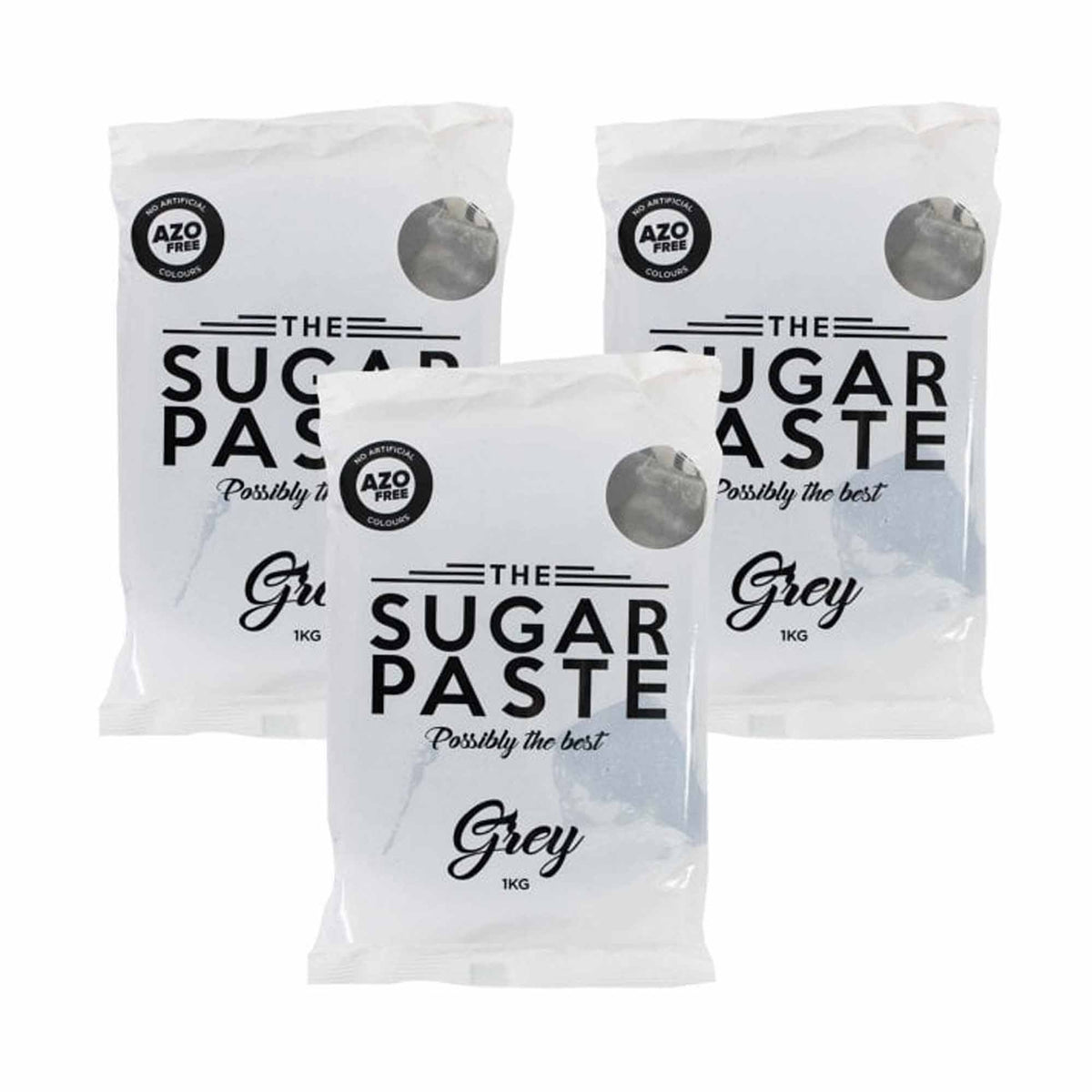 THE SUGAR PASTE Grey Sugarpaste