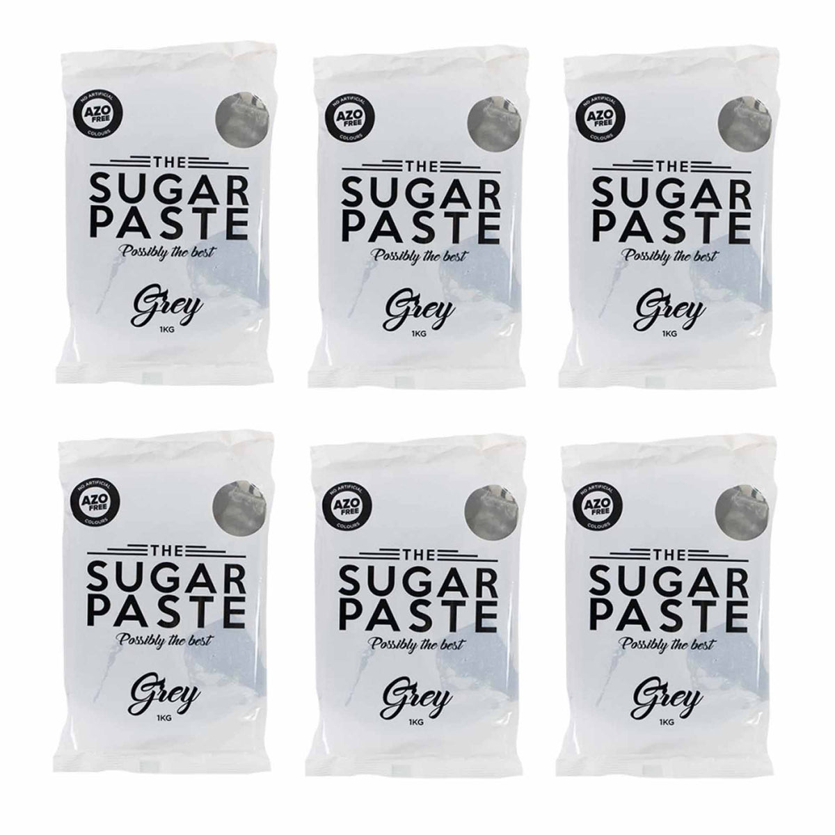 THE SUGAR PASTE Grey Sugarpaste