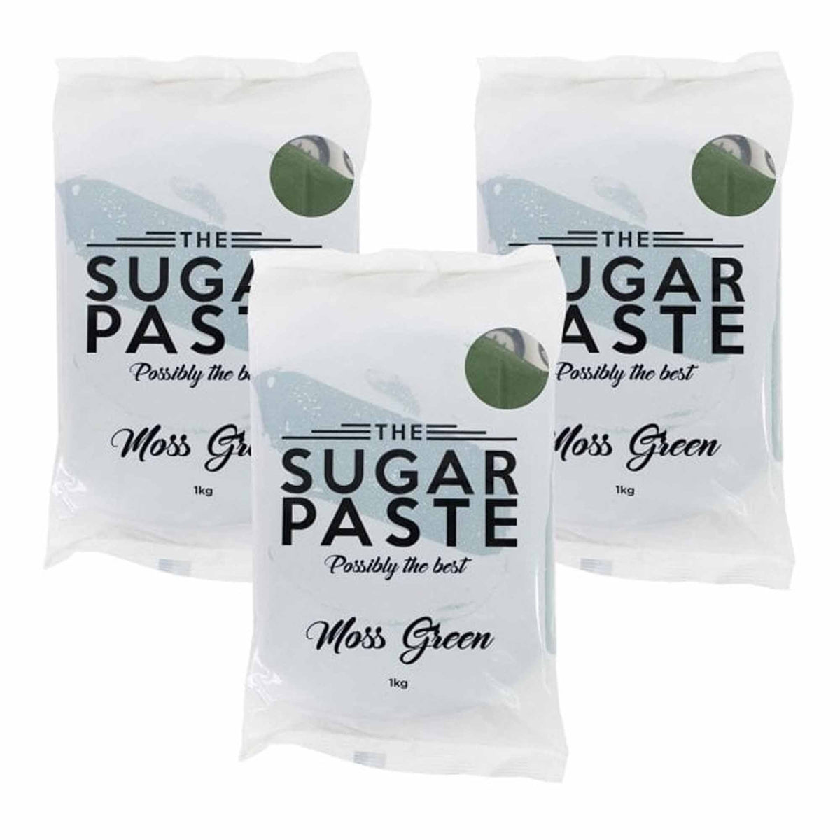 THE SUGAR PASTE Moss Green Sugarpaste