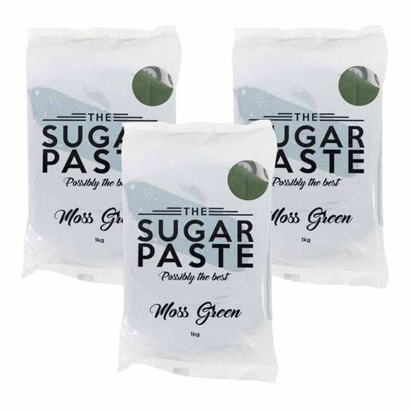 THE SUGAR PASTE Moss Green Sugarpaste