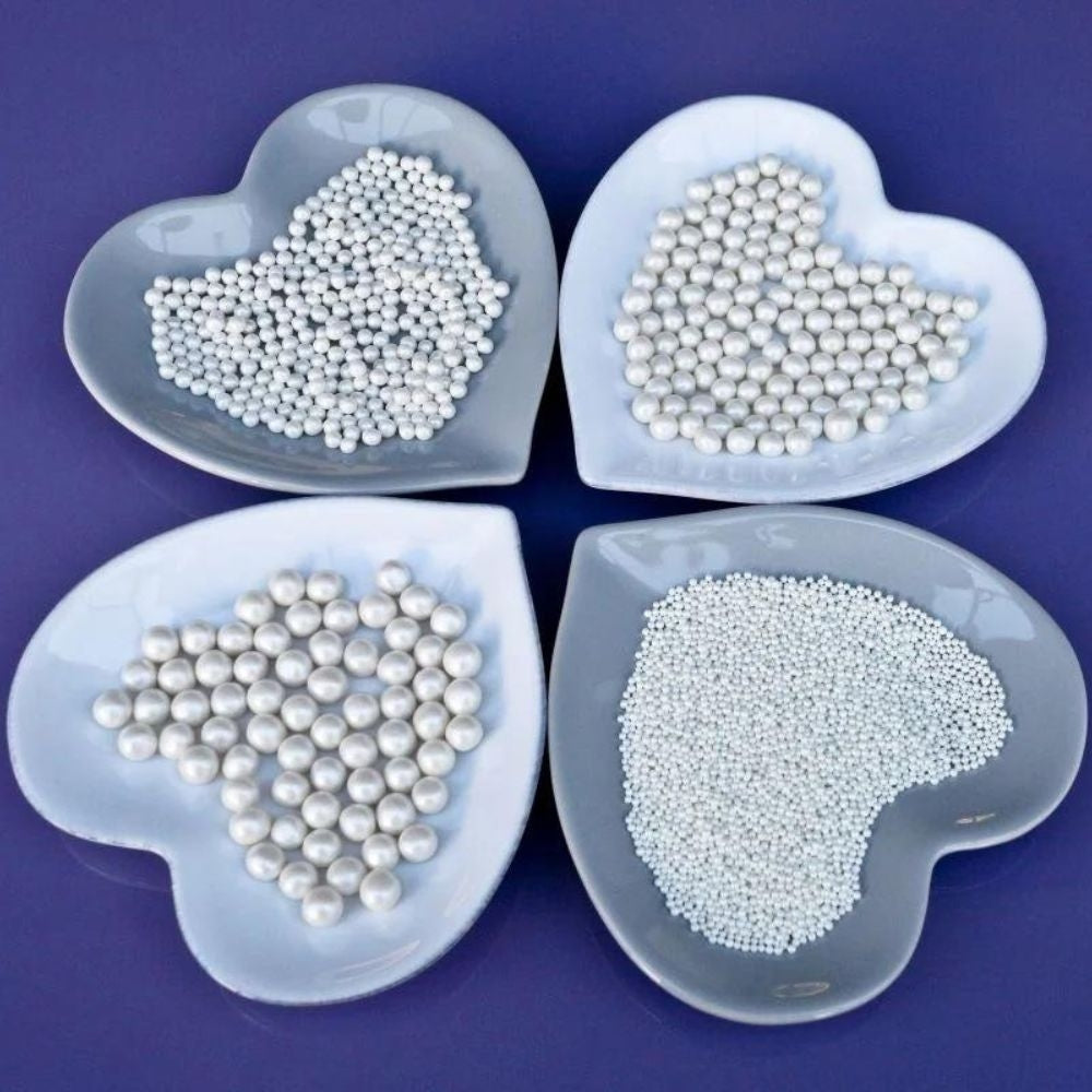 Purple Cupcakes Bridal Shimmer Pearl Sprinkle Mix (V) 90g