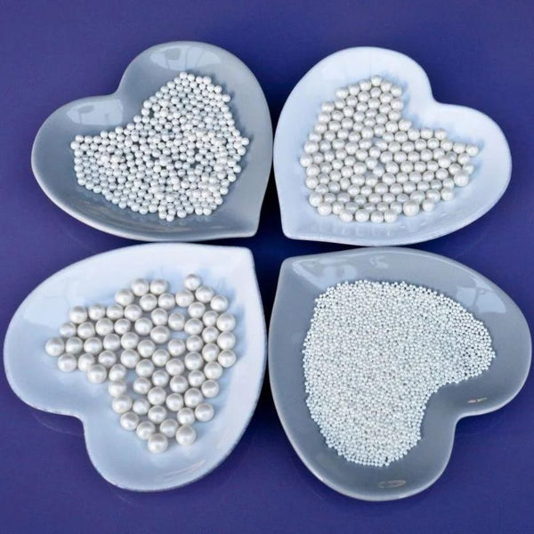 Purple Cupcakes Bridal Shimmer Pearl Sprinkle Mix (V) 90g