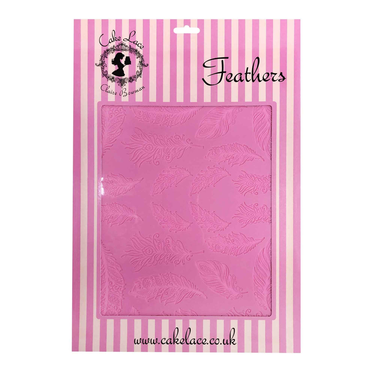 Cake Lace Feathers - 3D Large Lace Mat