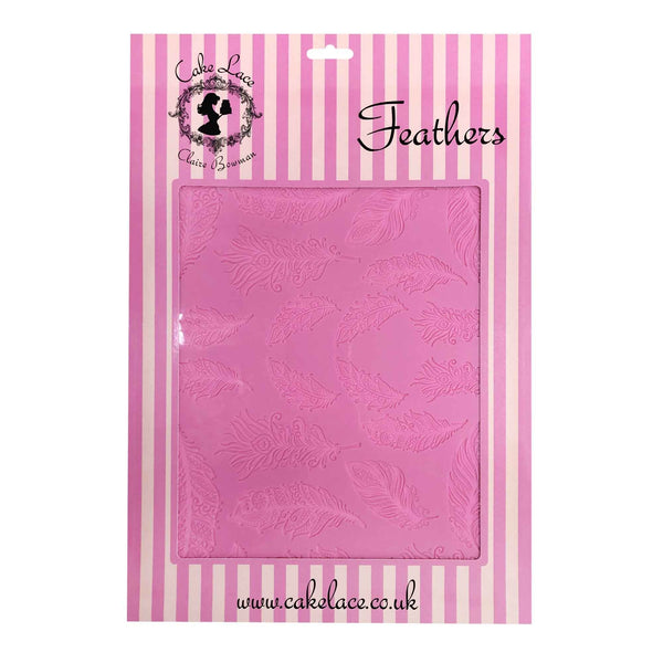 Cake Lace Feathers - 3D Large Lace Mat