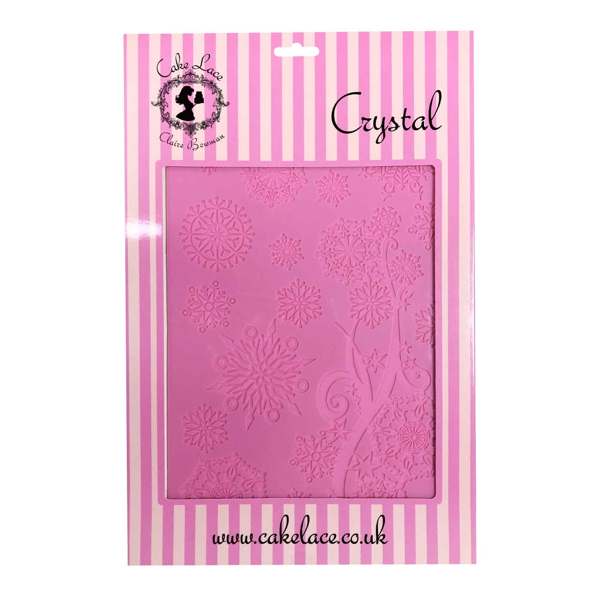 Cake Lace Frozen Crystal - 3D Large Lace Strip Mat