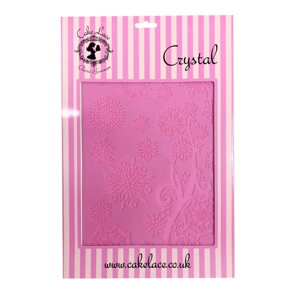 Cake Lace Frozen Crystal - 3D Large Lace Strip Mat
