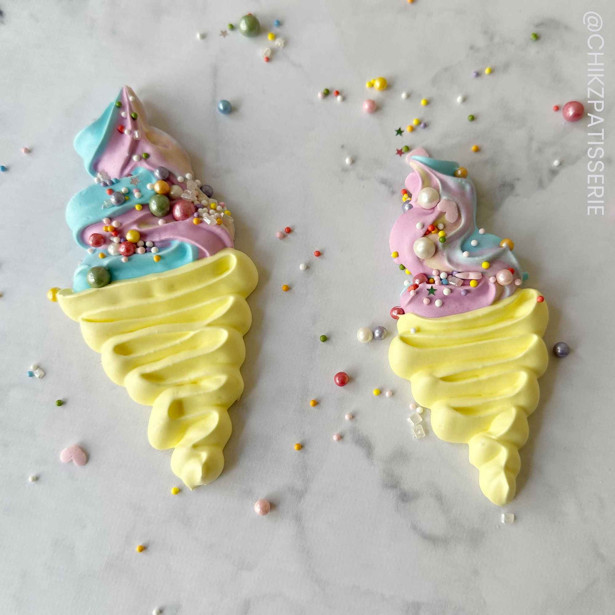 Purple Cupcakes Ice Cream Shimmer Sprinkle Mix (V) 90g