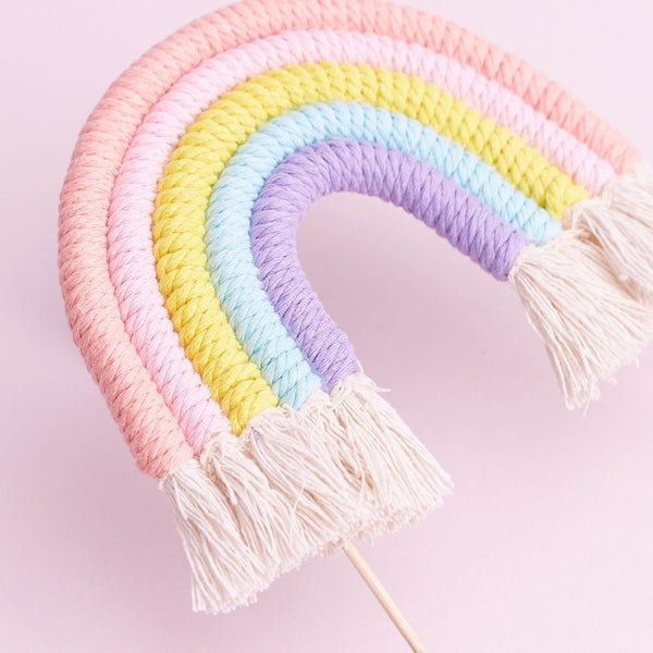 The Baked Studio Pastels Rainbow Cake Topper (Medium)