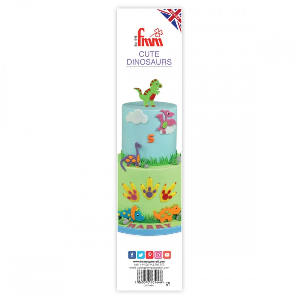 FMM Cute Dinosaur Cutter Set
