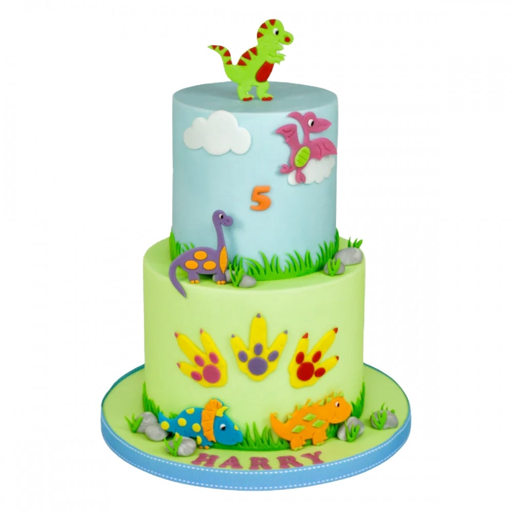 FMM Cute Dinosaur Cutter Set