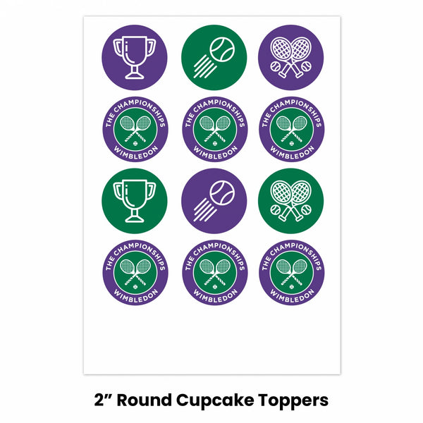 Edible Prints Wimbledon Logo Edible Image