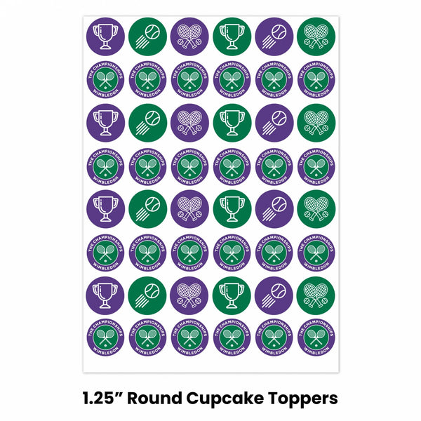 Edible Prints Wimbledon Logo Edible Image