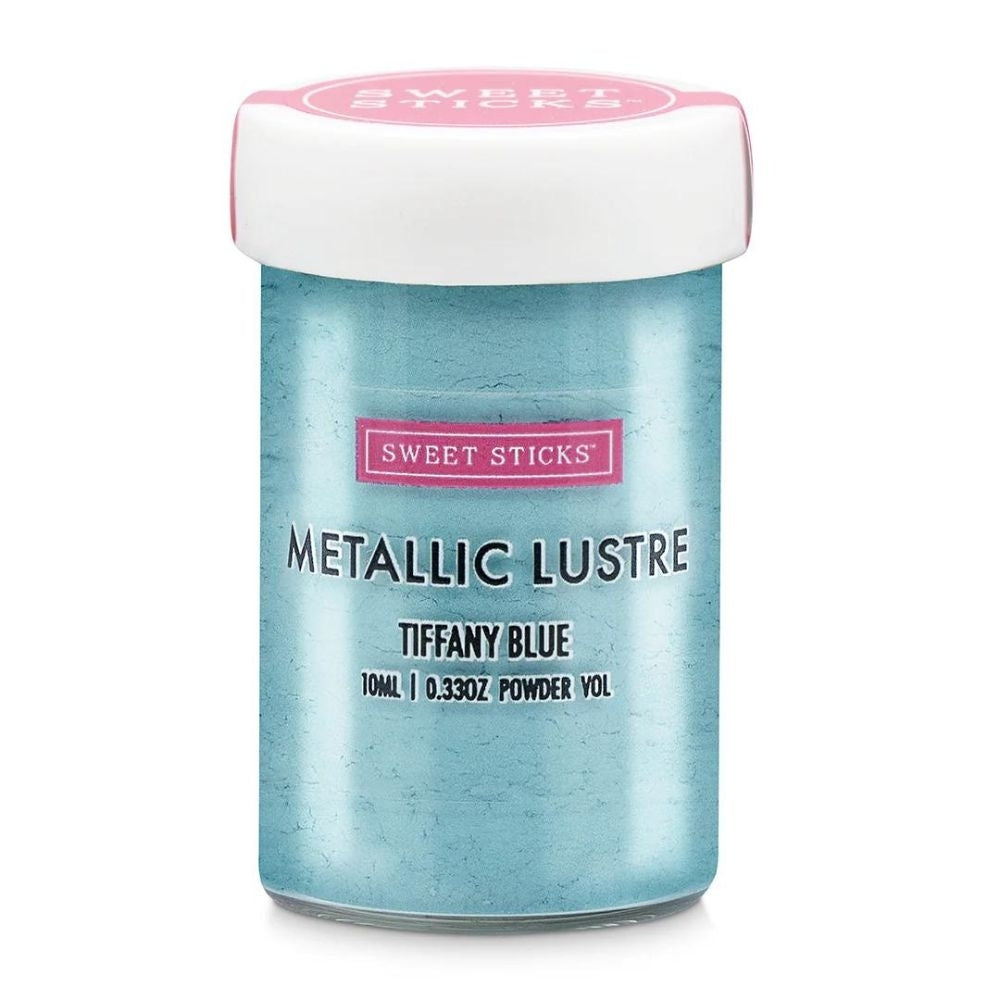 Sweet Sticks Edible Metallic Lustre Dust 10ml - Tiffany Blue