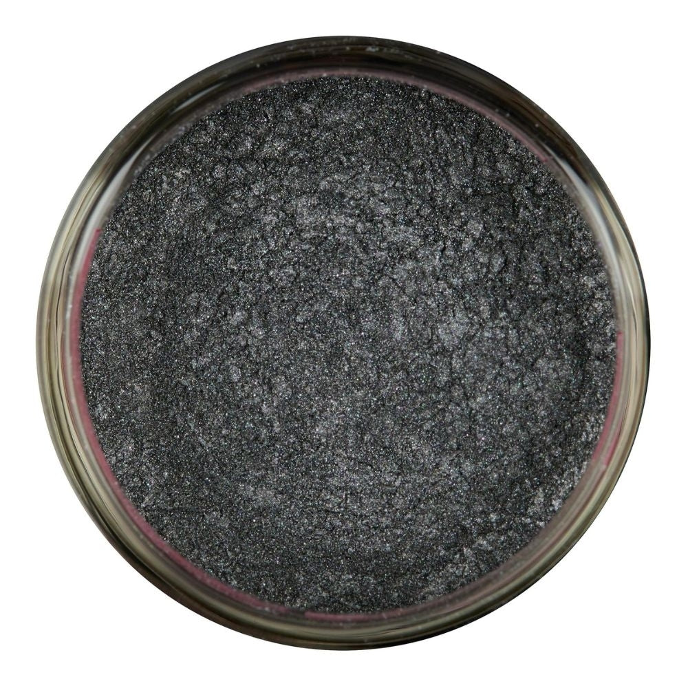 Sweet Sticks Edible Metallic Lustre Dust 10ml - Charcoal