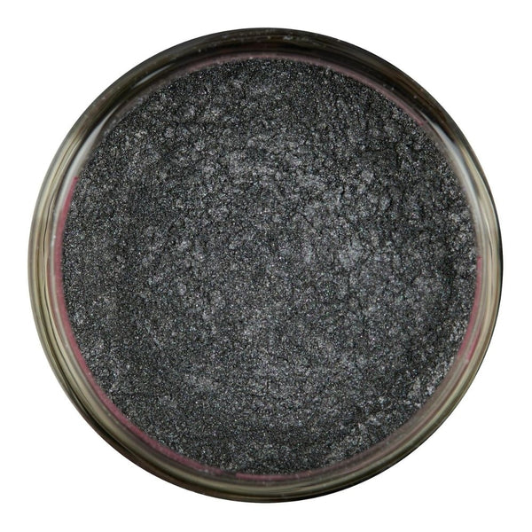 Sweet Sticks Edible Metallic Lustre Dust 10ml - Charcoal
