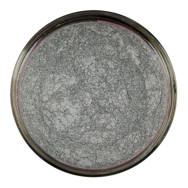 Sweet Sticks Edible Metallic Lustre Dust 10ml - Gun Metal Grey