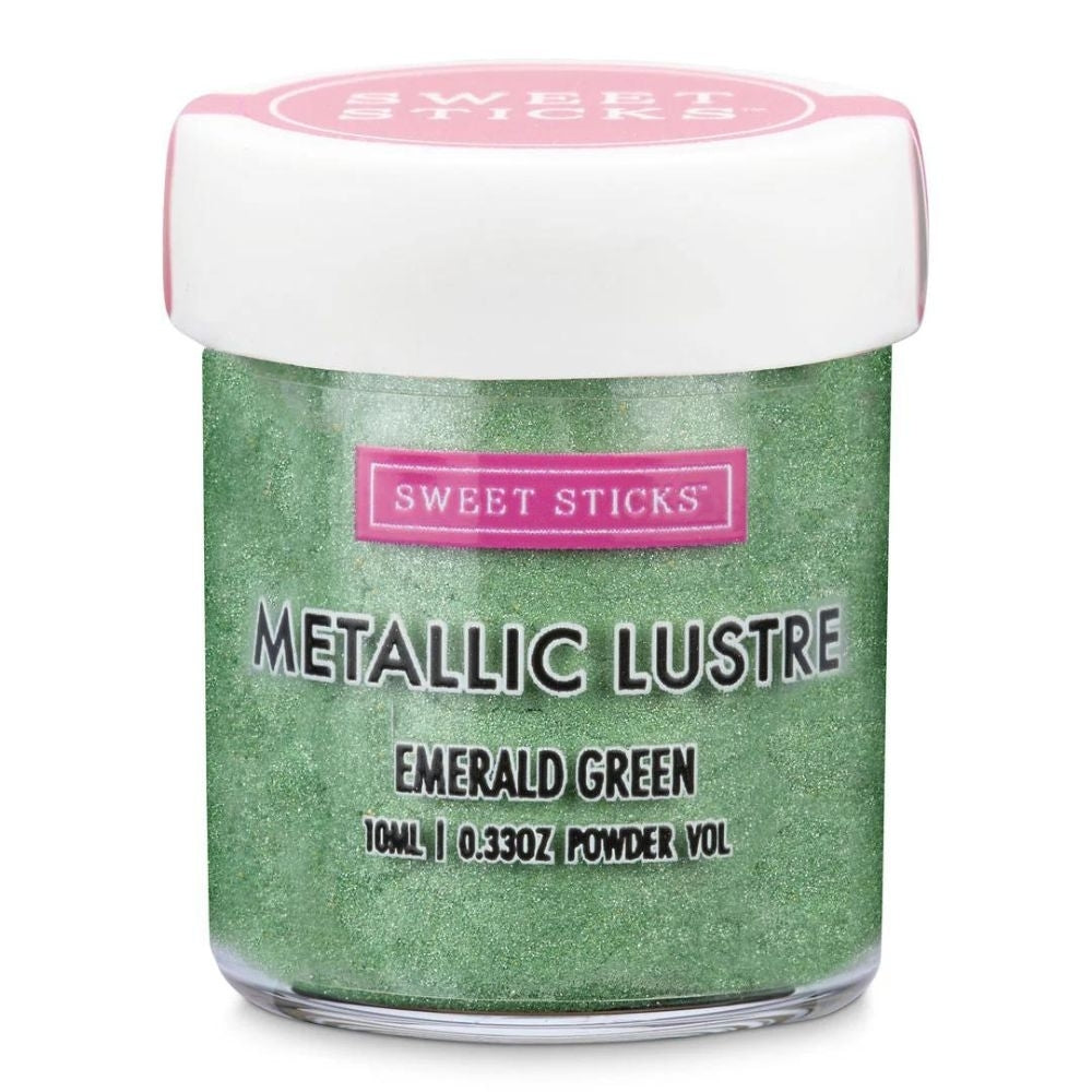 Sweet Sticks Edible Metallic Lustre Dust 10ml - Emerald