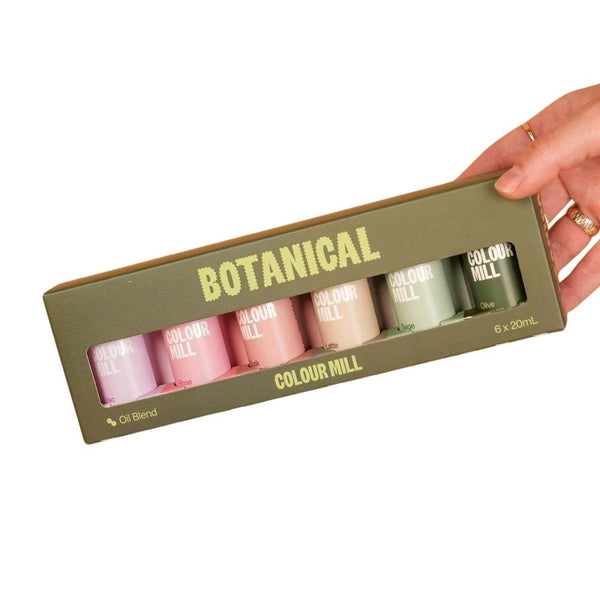 Colour Mill Botanicals - Gift Set of 6 Oil Based Colouring