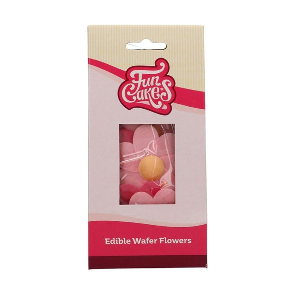 FunCakes Edible Violet Wafer Flowers Pack Of 8