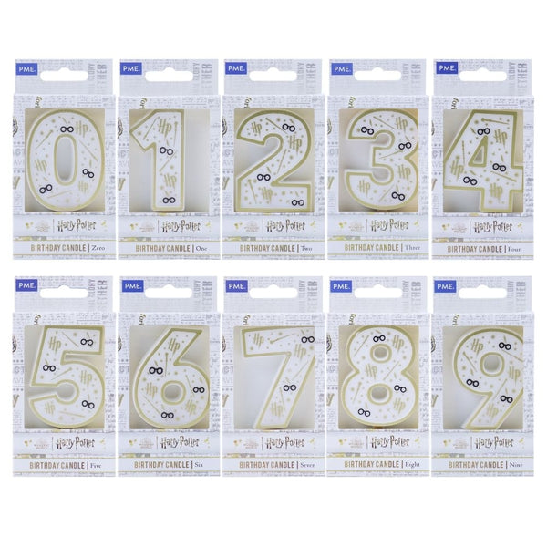 PME Harry Potter Number Candle