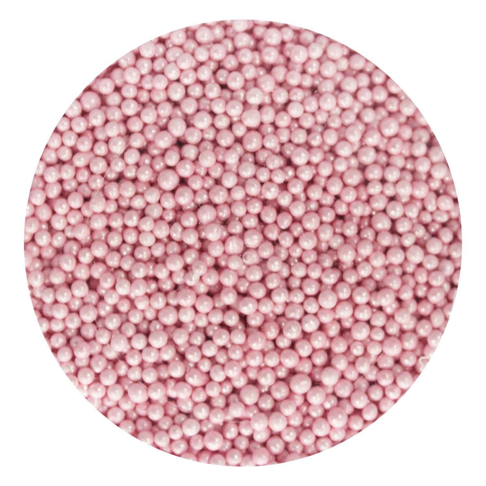 Purple Cupcakes 2mm Shimmer Fairy Pink Pearls (V) 90g