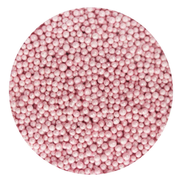 Purple Cupcakes 2mm Shimmer Fairy Pink Pearls (V) 90g