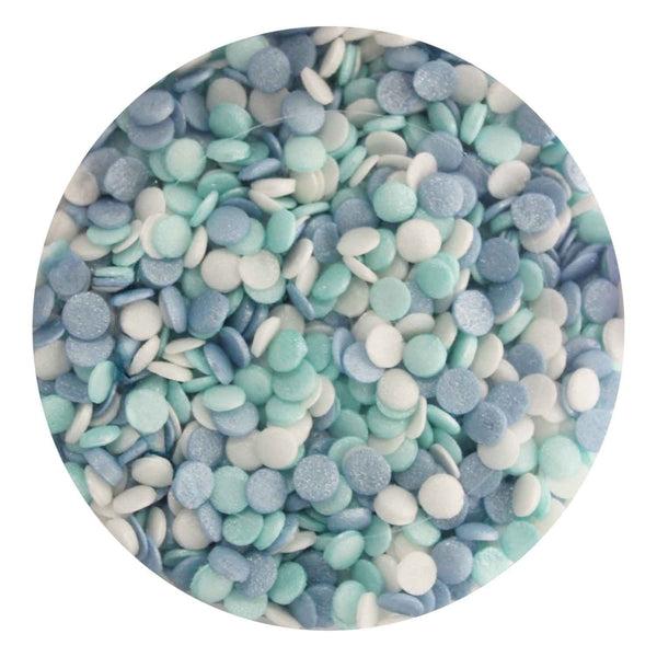 Purple Cupcakes 4mm Shimmer Little Boy Confetti Sprinkles 70g