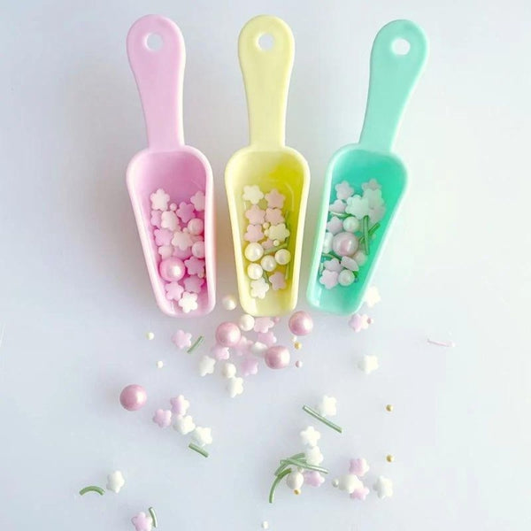 Purple Cupcakes Pastel Mini Sprinkle Scoops Pack Of 5