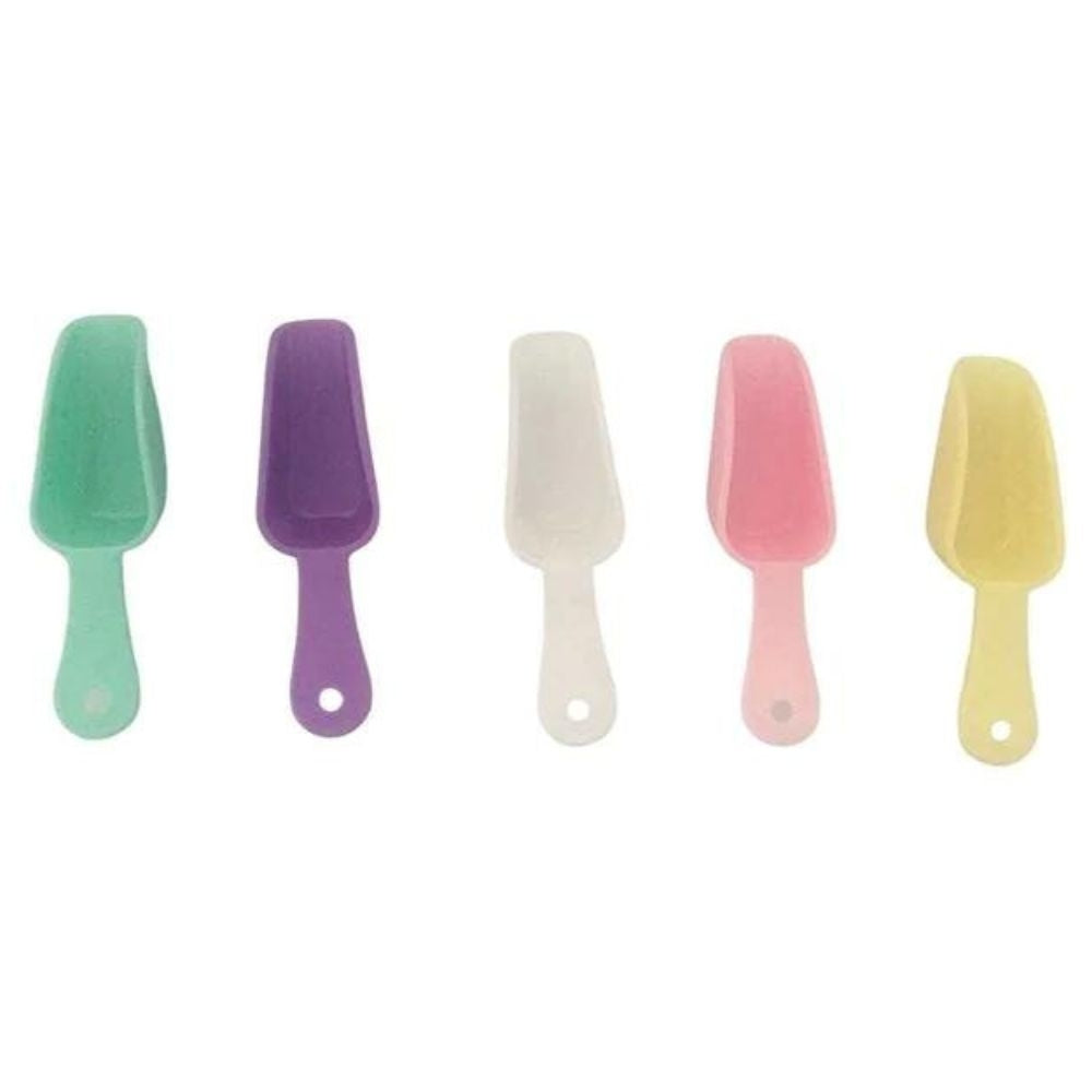 Purple Cupcakes Pastel Mini Sprinkle Scoops Pack Of 5
