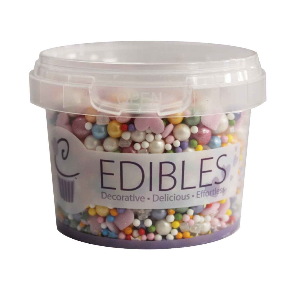 Purple Cupcakes Ice Cream Shimmer Sprinkle Mix (V) 90g