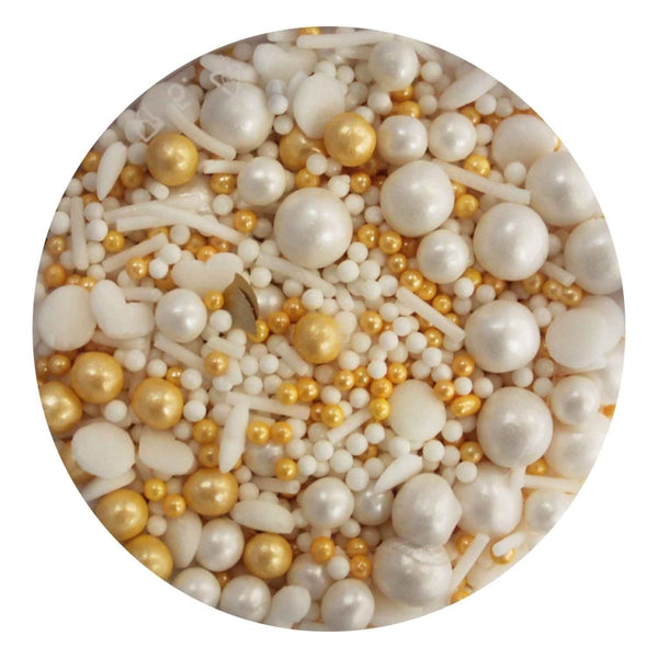 Purple Cupcakes Love Is Golden Shimmer Sprinkle Mix (V) 90g