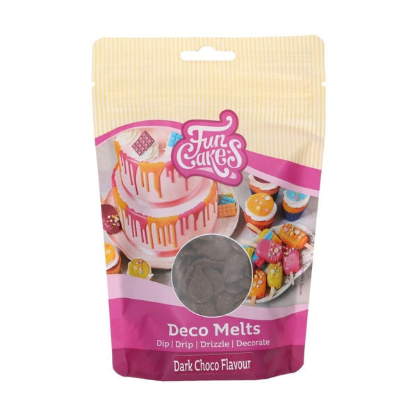 FunCakes Dark Chocolate Flavour Deco Melts 250g