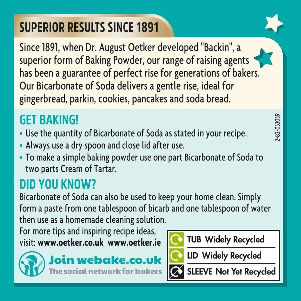 Dr. Oetker Bicarbonate Of Soda 200g