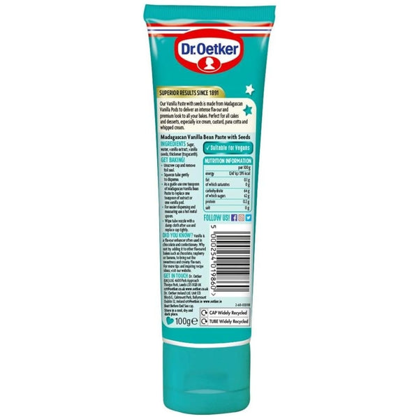 Dr. Oetker Madagascan Vanilla Bean Paste 100g