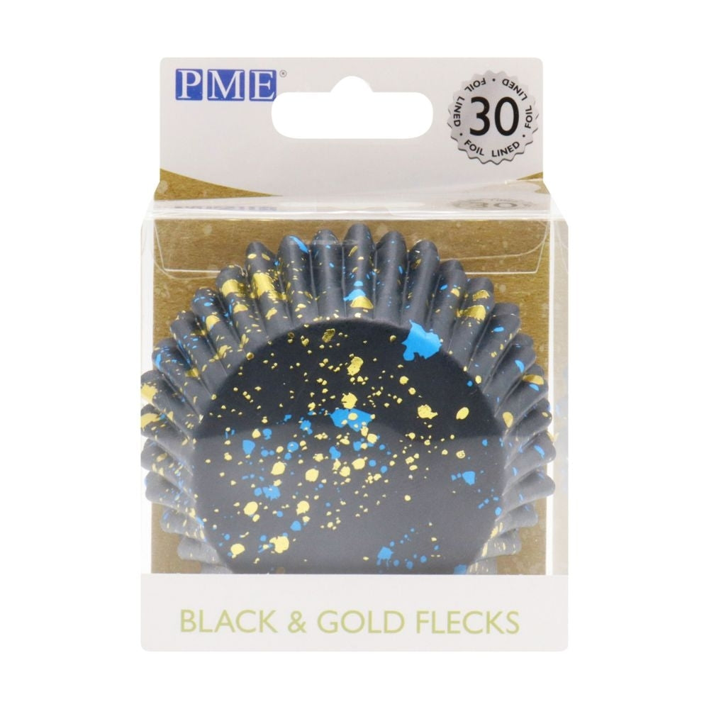 PME Gold Fleck Cupcake Cases x 30