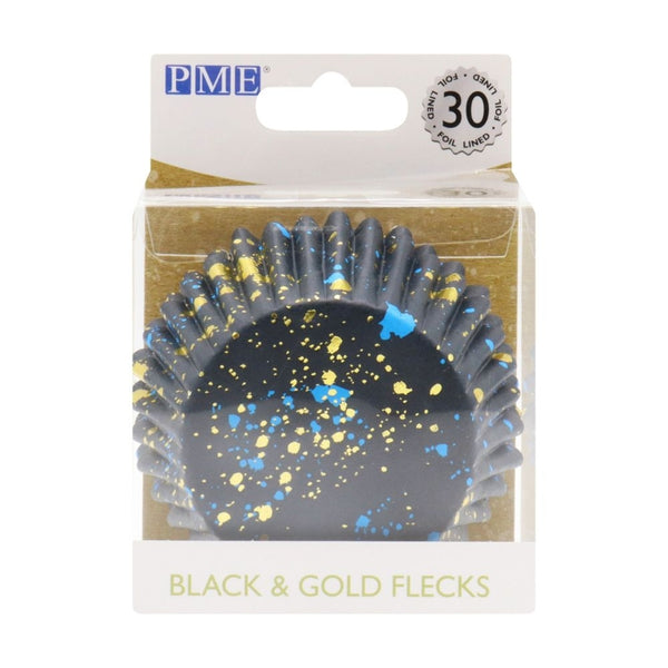 PME Gold Fleck Cupcake Cases x 30