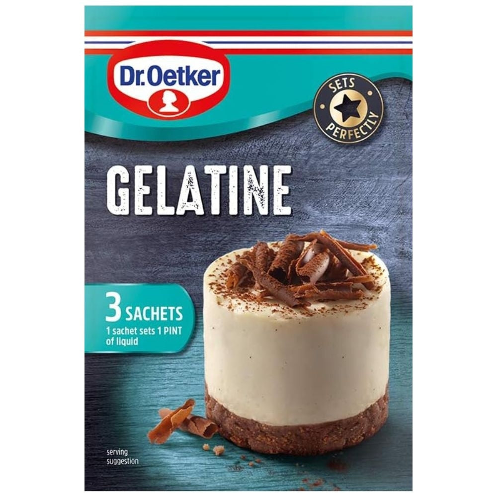 Dr. Oetker Gelatine Sachet 3 x 12g