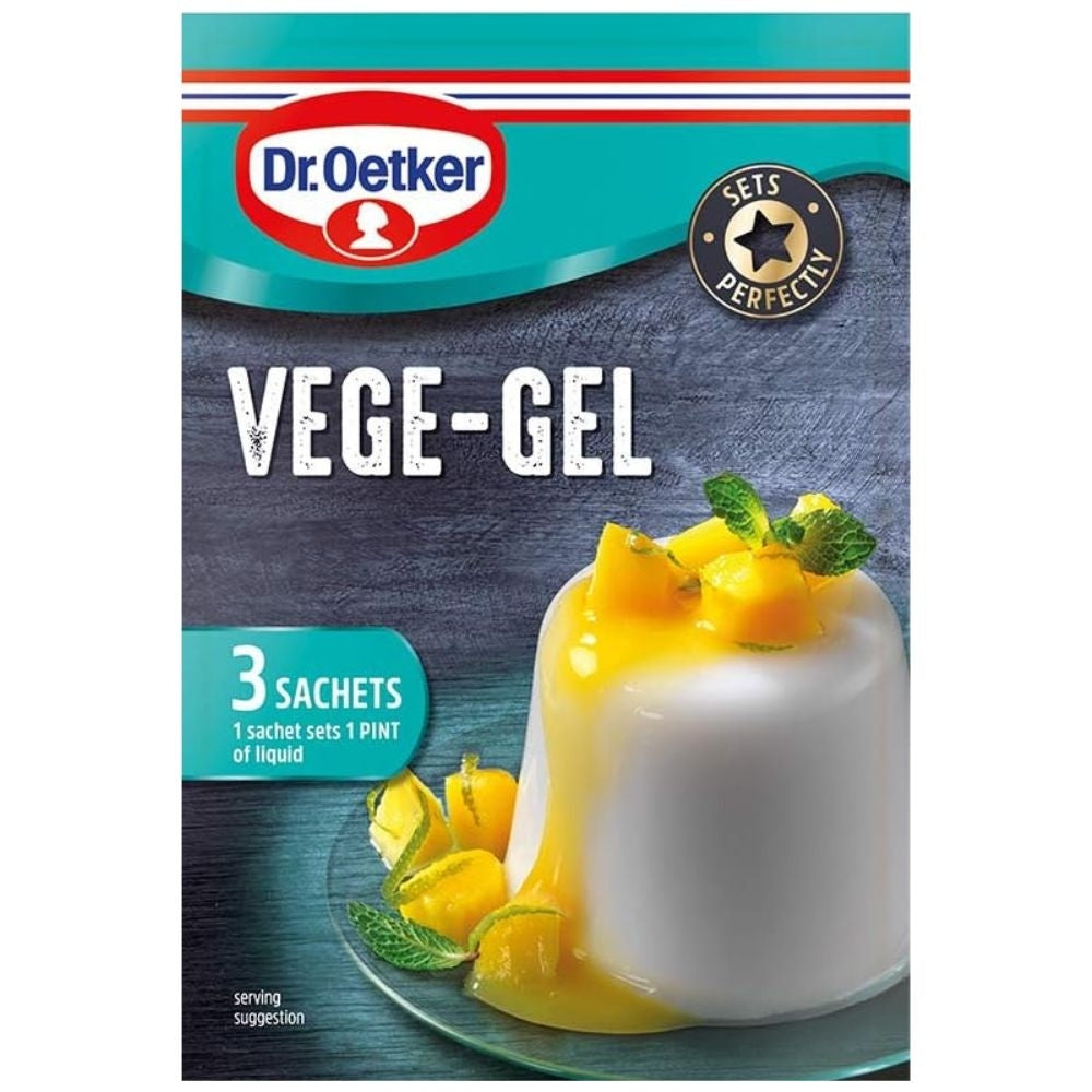 Dr. Oetker Vege-Gel Sachet 3 x 6.5g