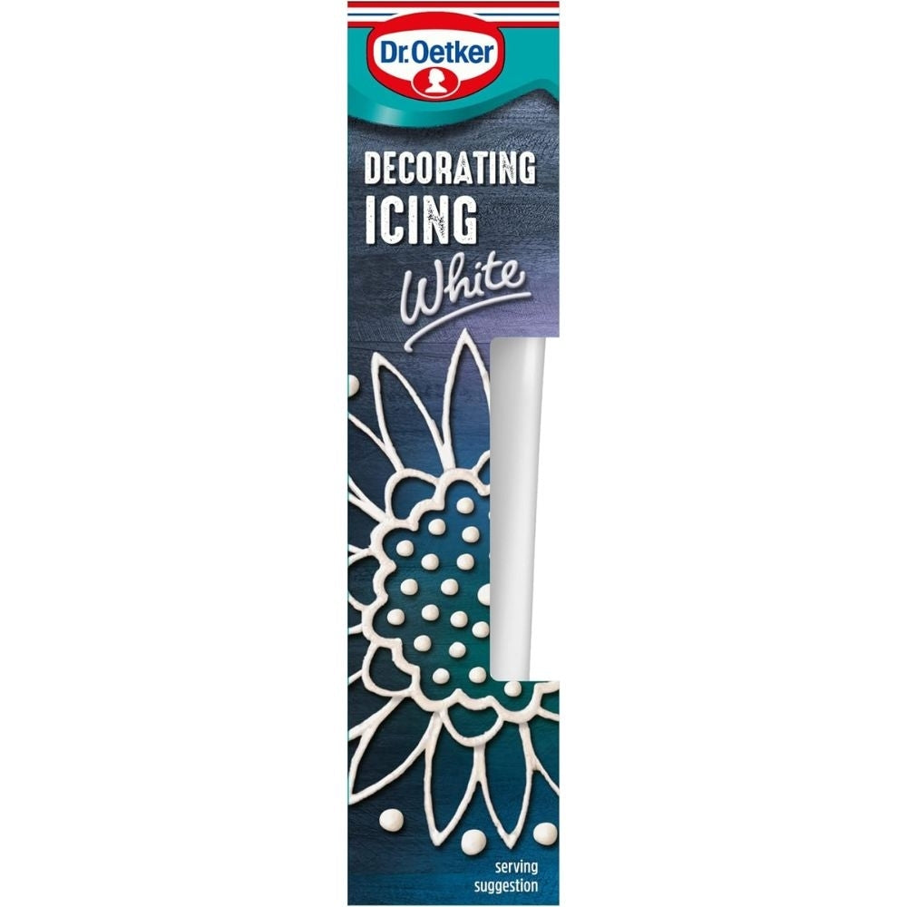 Dr. Oetker White Decorating Icing Tube 50g