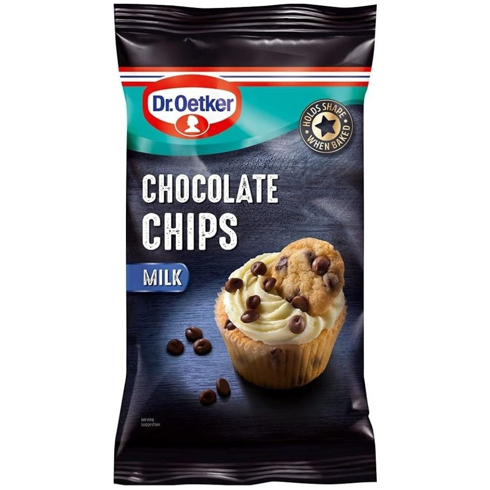 Dr. Oetker Milk Chocolate Chips 100g