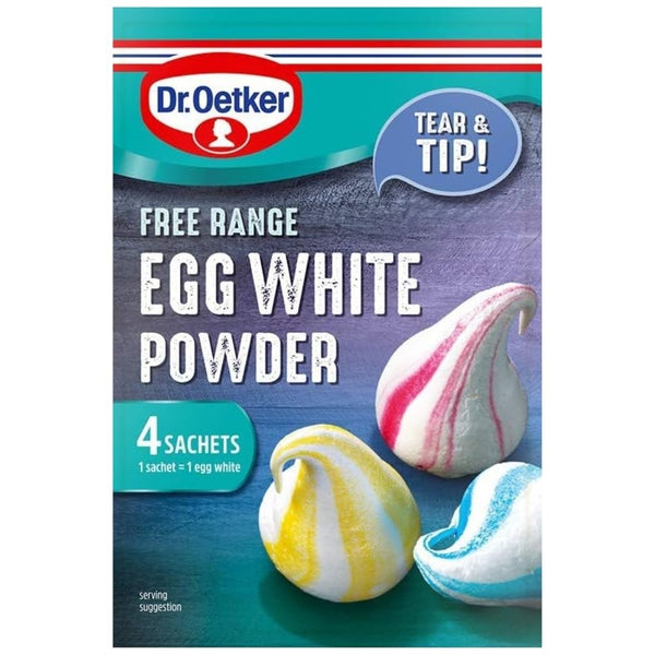 Dr. Oetker Free Range Egg White Powder Sachet 4 x 5g