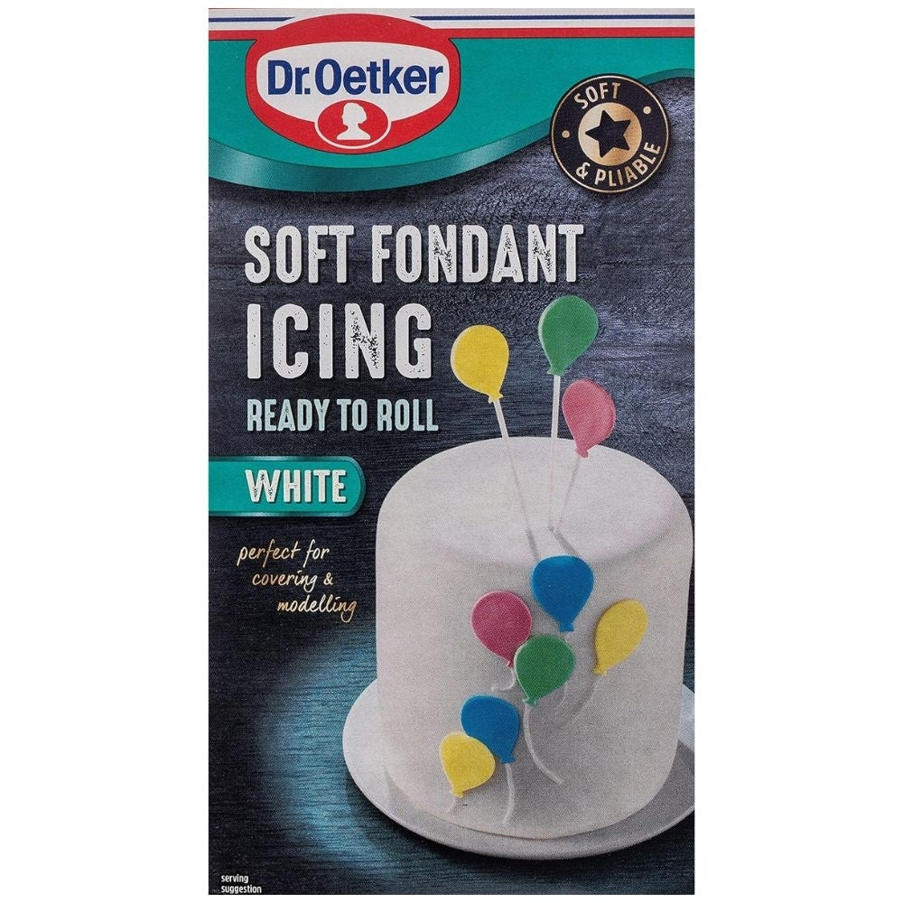 Dr. Oetker White Ready To Roll Fondant Icing 1kg